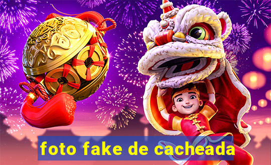 foto fake de cacheada